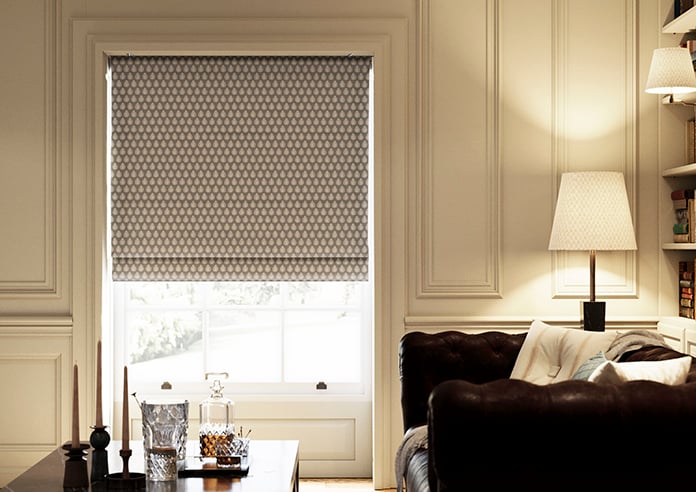 Emily Bond Jaipur, Smoke - Twist&Fit Roman Blind - Image 3